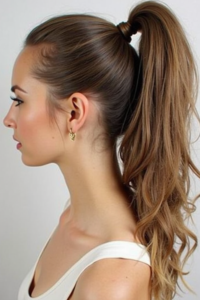 Classic High Ponytail