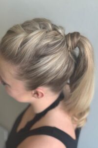 French Braid Ponytail