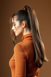 High-Volume Ponytail