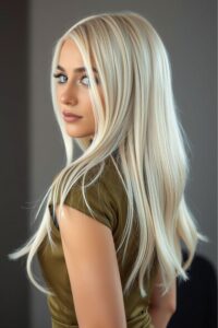 Icy Platinum Blonde