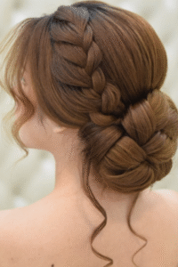 Bohemian Braided Updo