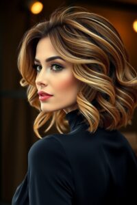 Curled Lob with Highlights