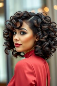 Voluminous Curls