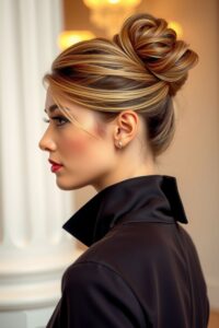 Sleek High Bun