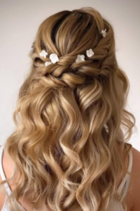 Braided Half-Up Hairstyle