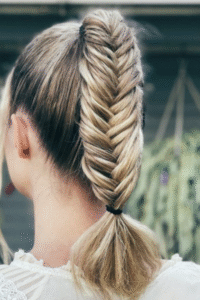 Fishtail Braid with a Twist