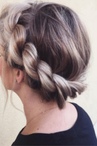 Dutch Braid Halo