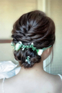 Braided Low Bun