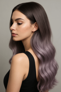 Smoky Lavender Fade